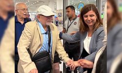 Sürgündeki Kürt siyasetçi döndü, Eşbaşkan Bucak havalimanında karşıladı