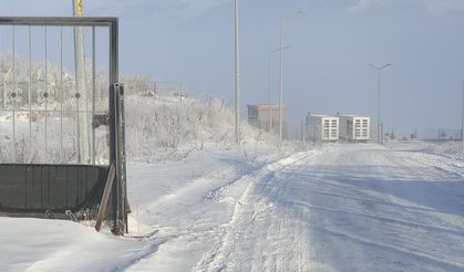 Göle ilçesi buz kesti: Eksi 32,3