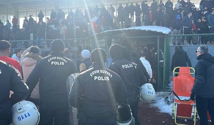 Amatör ligde  ortalık savaş alanına döndü