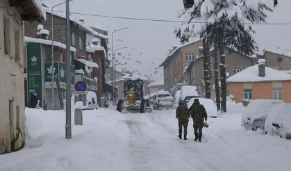 Taşımalı eğitime kar engeli