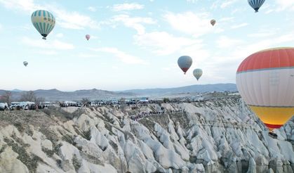 Kapadokya'da görsen şölen