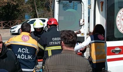 Ordu’da futbolcuları taşıyan minibüs kaza yaptı: 7 yaralı