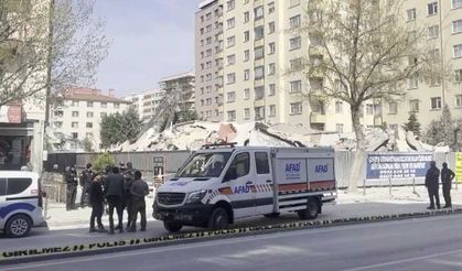SON DAKİKA… Konya'da 6 katlı bina çöktü