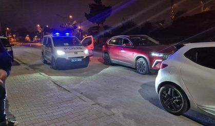 Polisi gören manevra yaptı