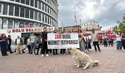 Bolu’da toplu taşımaya yüzde 33 zam! Öğrencilerden tepki yürüyüşü