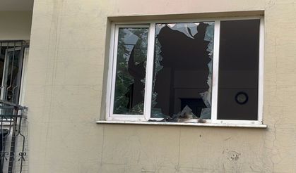 Binayı ateşe vermeye kalkıştı, mahalle ayağa kalktı!