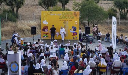 Diyarbakır Kulp’ta çocuklar doyasıya eğlendi