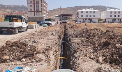 Diyarbakır Hani’de 8 günlük çalışma ile yeni altyapı sistemi