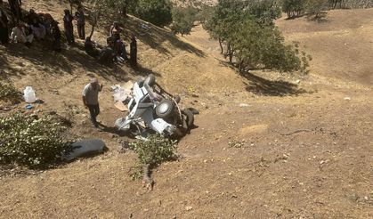 Diyarbakır Çermik’te otomobil devrildi: 3'ü çocuk, 8 yaralı