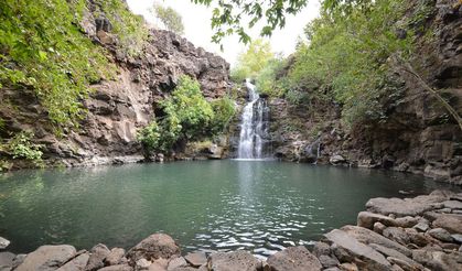Diyarbakır’ın Çermik ilçesinde şelaleler şöleni