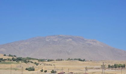 Kuraklık Süphan Dağını vurdu