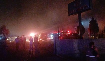 Organize Sanayi Bölgesi'nde tekstil fabrikasında yangın