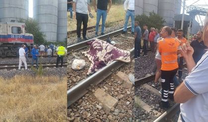 Yük treni kadına çarptı, olay yerinde hayatını kaybetti