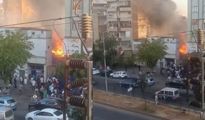 Diyarbakır Bağlar’da yangın!