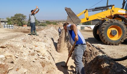 Diyarbakır Çınar'a 5 km'lik yeni içme suyu attı