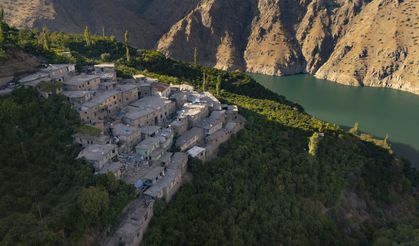 Narın cennetinde göz kamaştıran manzara