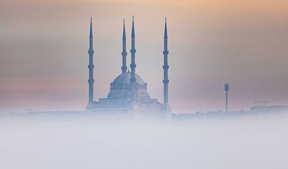 Diyarbakır’ı sis bastı, görsel şölen oluştu