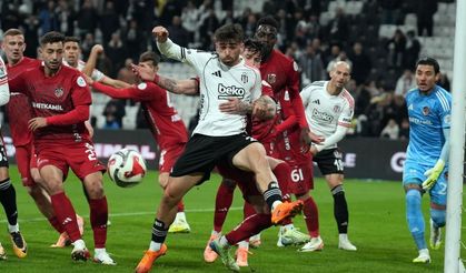 Gaziantep, Beşiktaş'tan puan kaptı; 2-2