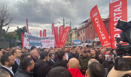 CHP’den köprü ve otoyolların satılmasına karşı eylem