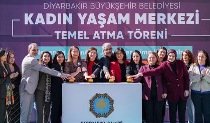 Diyarbakır’da kadın yaşam merkezinin temeli atıldı