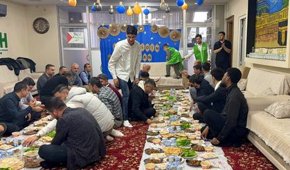 Batman'da yabancı uyruklu öğrencilere iftar
