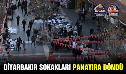 Diyarbakır sokakları panayıra döndü