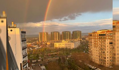Amedspor bayrağı ile gökkuşağı buluştu