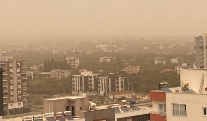 Libya’dan gelen toz taşınımı: hava kızıla büründü