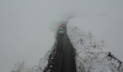 O şehir böyle kar görmedi