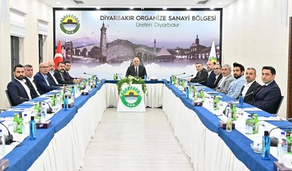 Diyarbakır OSB ilk toplantısını gerçekleştirdi