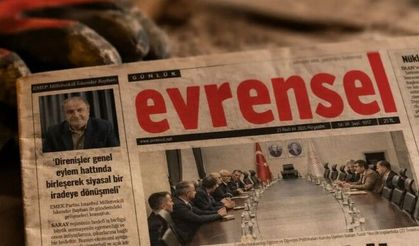 Evrensel Gazetesi muhabirine tutuklama