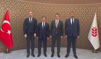 Diyarbakır OSB’den Ziraat Bankası Genel Müdürü Çakar’a ziyaret
