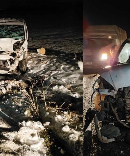 Diyarbakır'da zincirleme kaza: 2 yaralı