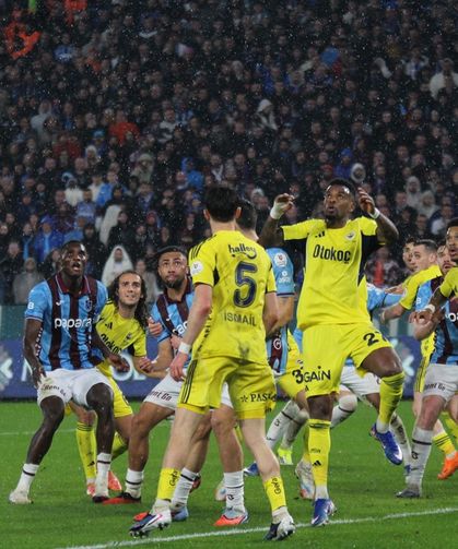 Trabzonspor Fenerbahçe’ye: 3-2 yenildi