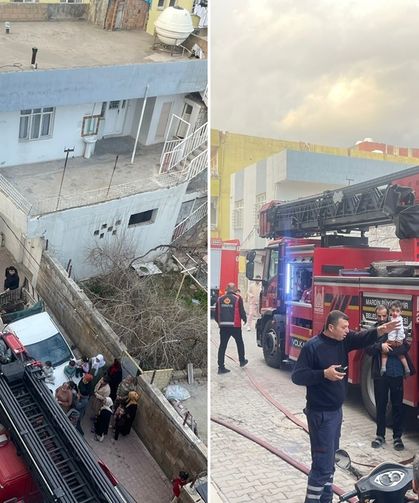 Mardin Kızıltepe'de yangın