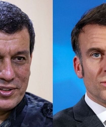 Mazlum Abdi Macron görüşmesi