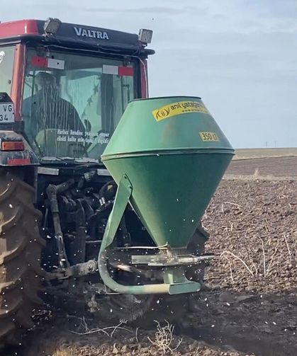 Arpa ekimine başlandı