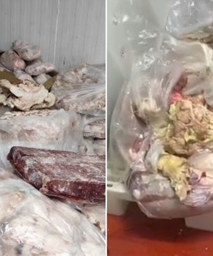 O ilde 50 ton bozuk tavuk eti ele geçirildi