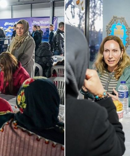 Diyarbakır Eşbaşkanı Bucak’tan iftar çadırı ziyareti