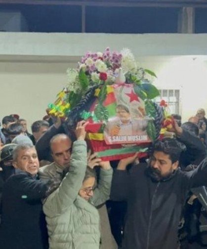 Salih Müslim’in cenazesi Şêran’da