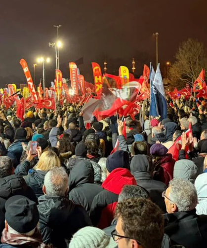 Saraçhane mitinginde 2 tutuklama