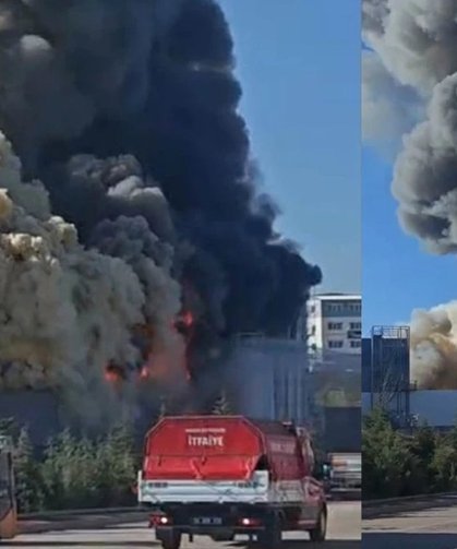 Boya fabrikasında yangın: 1 işçi yaşamını yitirdi