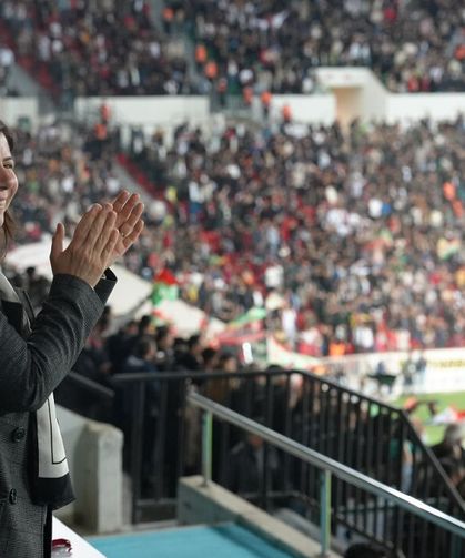 Eşbaşkan Bucak, Amedspor coşkusuna ortak oldu