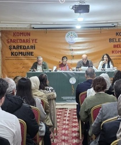 DEM Parti'den yerel yönetim konulu konferans