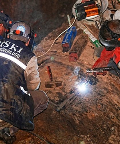 DİSKİ arızayı giderdi, su arzı dengede tutuldu