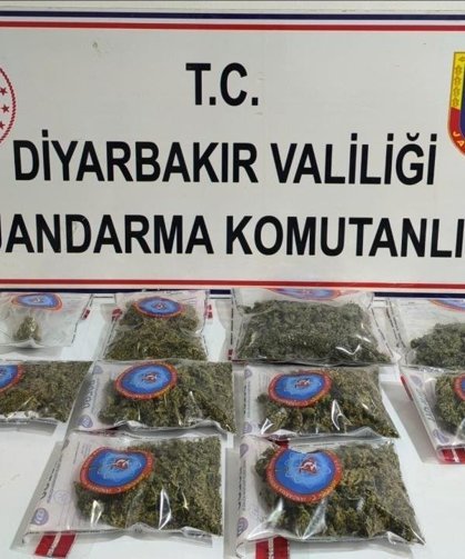 Diyarbakır'da esrar operasyonu