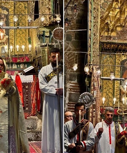 Diyarbakır'da kilisede 'paskalya bayramı'