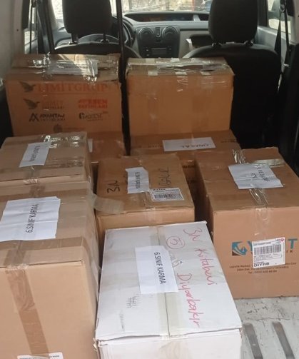 Diyarbakır’da 2 bin 150 öğrenciye kitap desteği