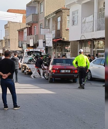 Diyarbakır'da abart egzoz takılı araca, şok ceza!