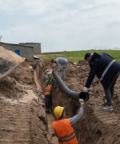 Diyarbakır’da o mahalleye 35 yıl sonra kanalizyon